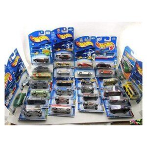 Hot Wheels Cars – Random Lot of 30 Mixed 1:64 Scale Toy Vehicles for Kids